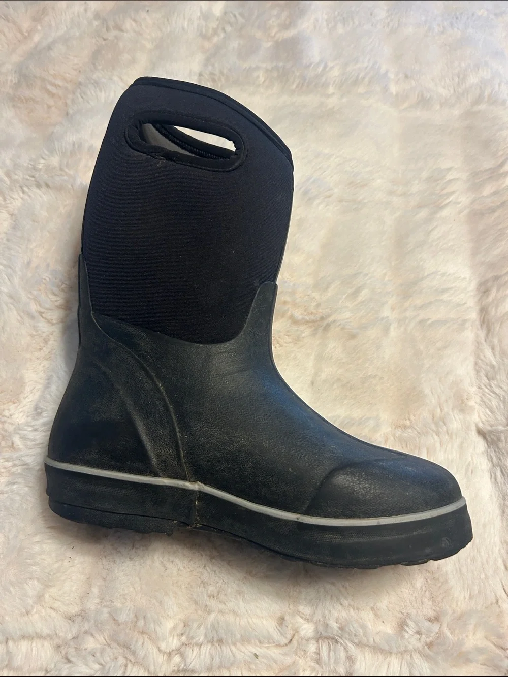Bogs Classic II Solid Black Waterproof Boots